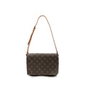Louis Vuitton Musette Tango Brown Monogram Canvas Messenger