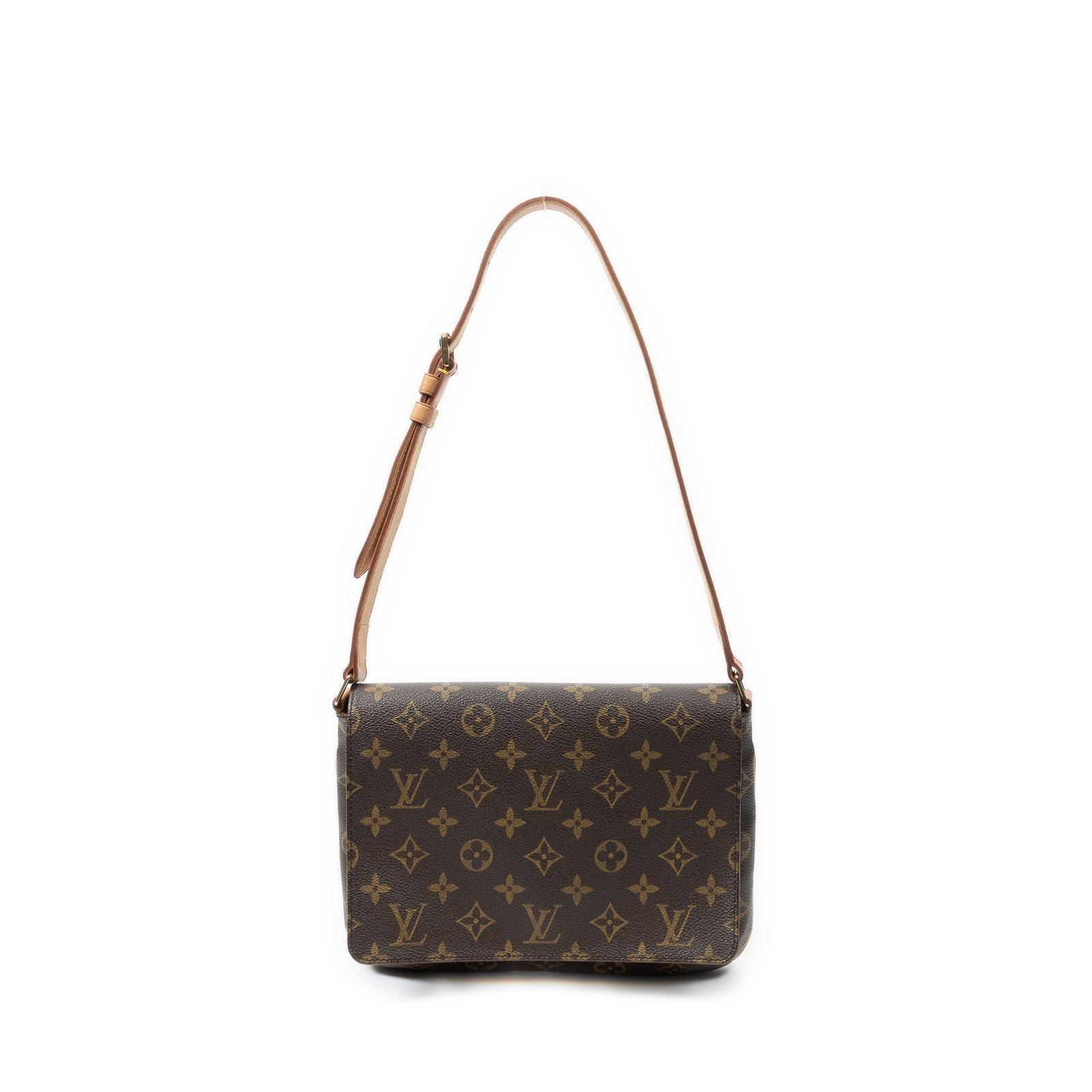 Louis Vuitton Musette Tango Brown Monogram Canvas Messenger
