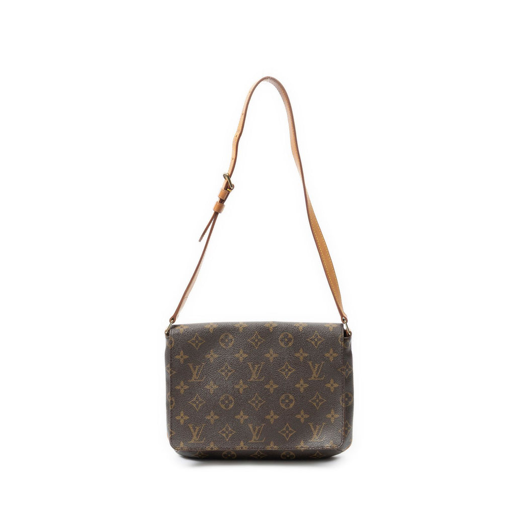 Louis Vuitton Musette Tango Brown Monogram Canvas Messenger