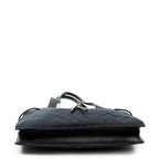 Gucci Square Zip Tote Black GG Canvas — view 6