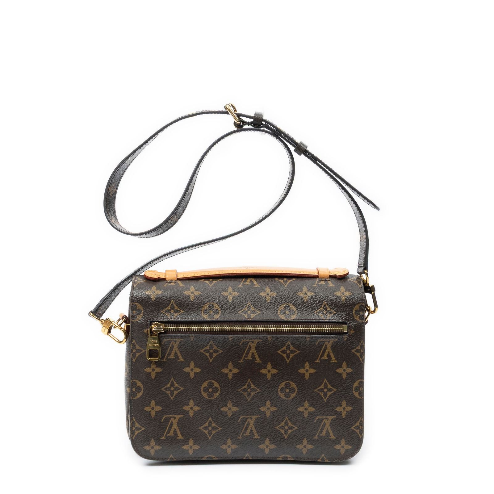 Louis Vuitton Pochette Metis Brown Monogram Canvas Handbag — view 5