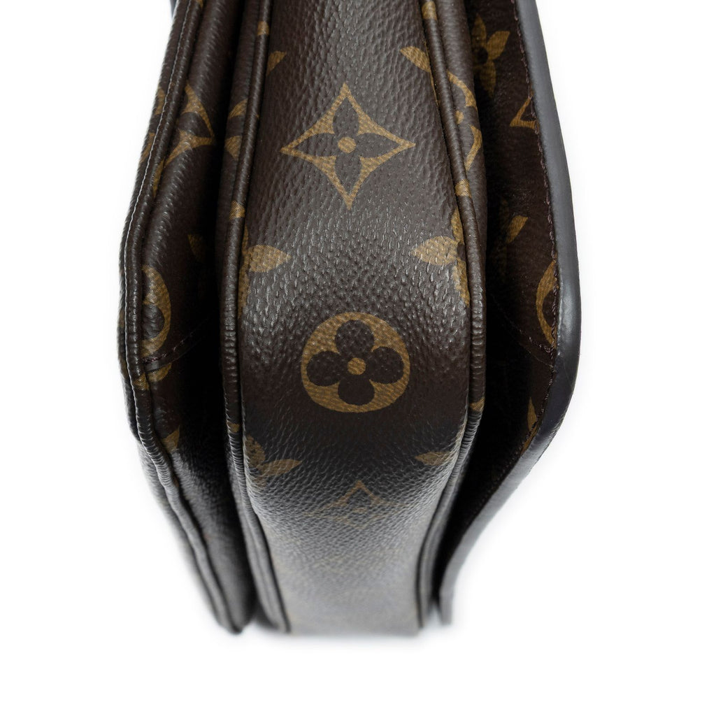 Louis Vuitton Pochette Metis Brown Monogram Canvas Handbag — view 7