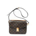 Louis Vuitton Pochette Metis Brown Monogram Canvas Handbag