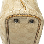 Gucci Tote Tan Beige GG Canvas — view 8