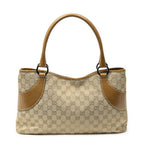 Gucci Tote Tan Beige GG Canvas — view 5