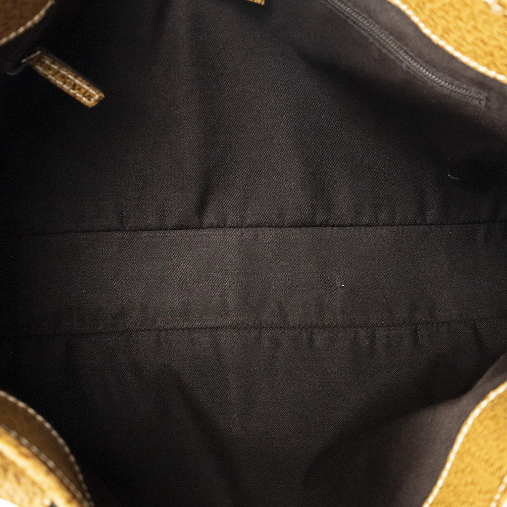 Gucci Tote Tan Beige GG Canvas — view 9