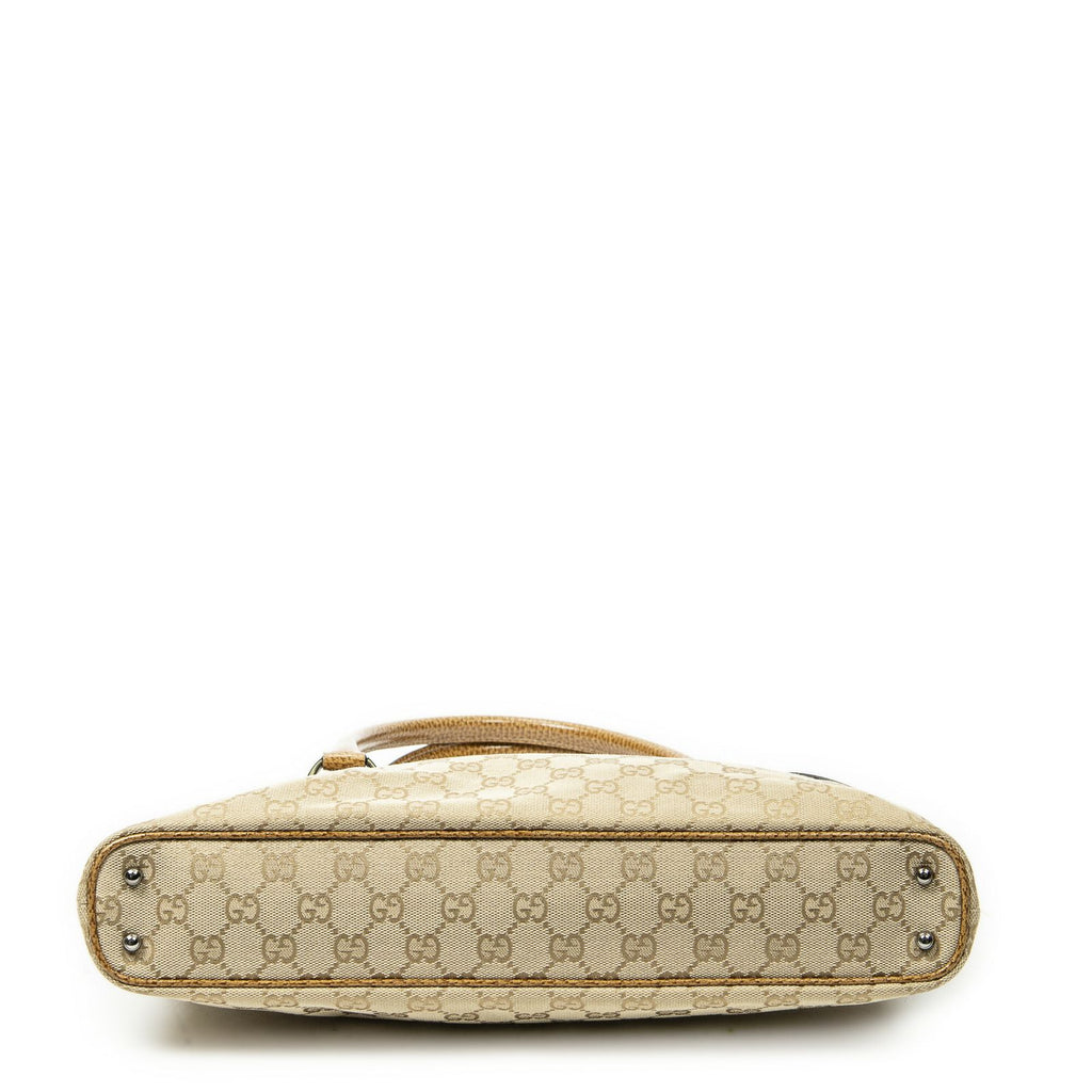 Gucci Tote Tan Beige GG Canvas — view 6