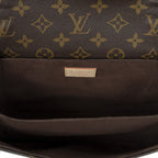 Louis Vuitton Pochette Metis Brown Monogram Canvas Handbag — view 9