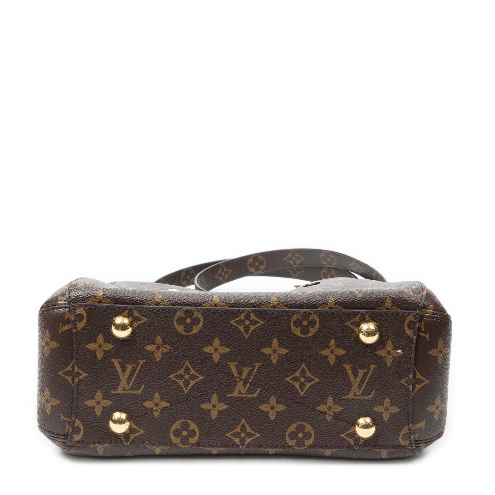 Louis Vuitton Montaigne Brown Monogram Canvas Messenger — view 6
