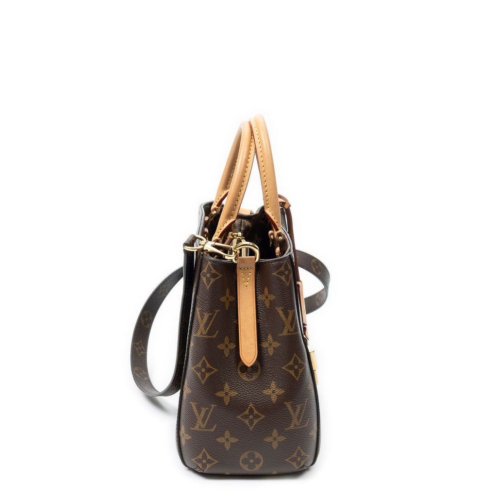 Louis Vuitton Montaigne Brown Monogram Canvas Messenger — view 4