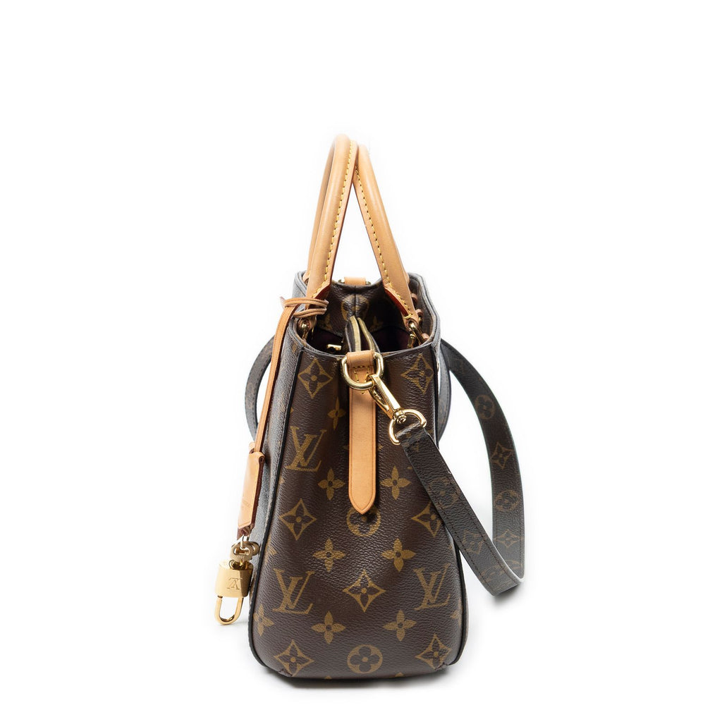 Louis Vuitton Montaigne Brown Monogram Canvas Messenger — view 3