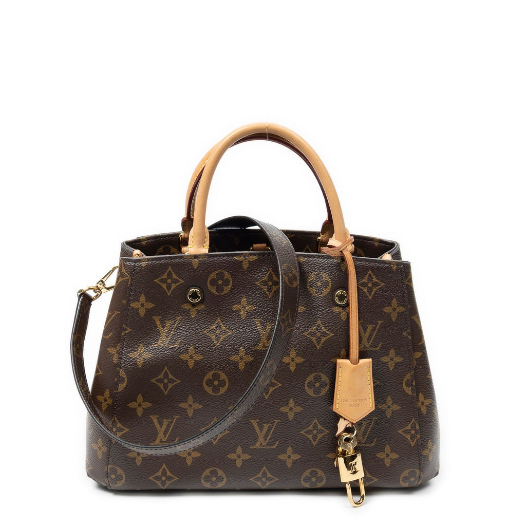 Louis Vuitton Montaigne Brown Monogram Canvas Messenger