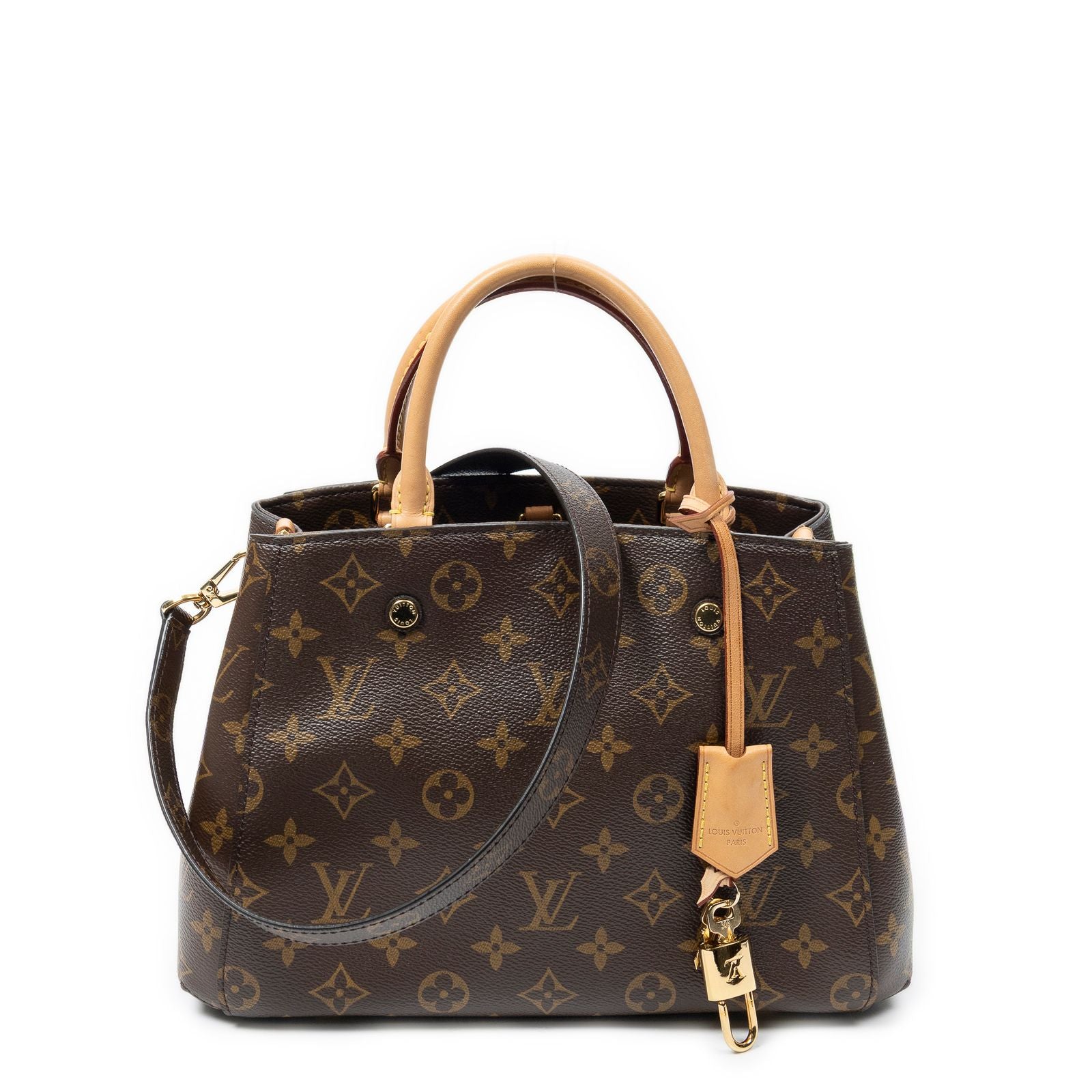 Louis Vuitton Montaigne Brown Monogram Canvas Messenger