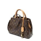 Louis Vuitton Montaigne Brown Monogram Canvas Messenger — view 2