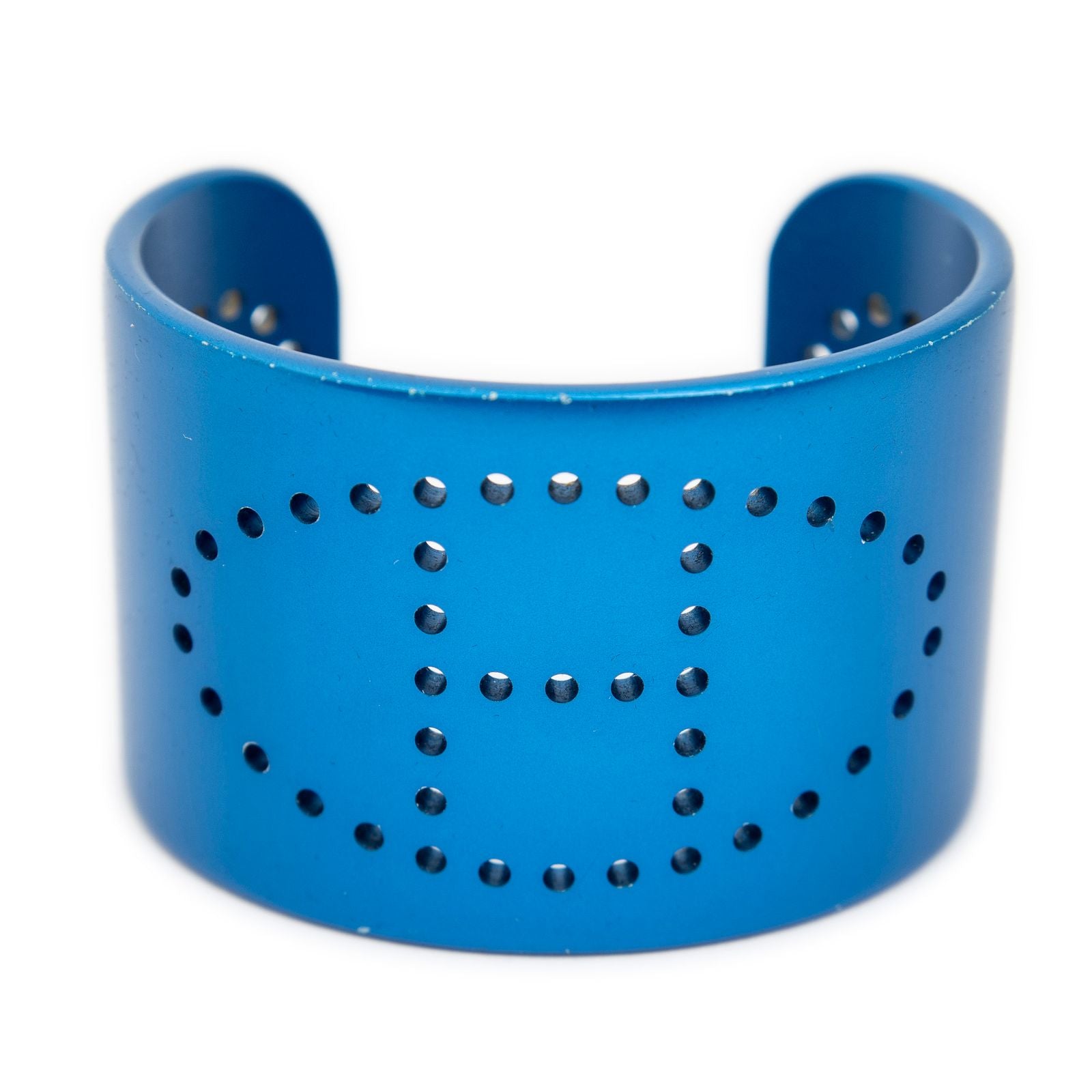 Hermes Evelyne Sunset Calf Bracelet Blue Aluminuma