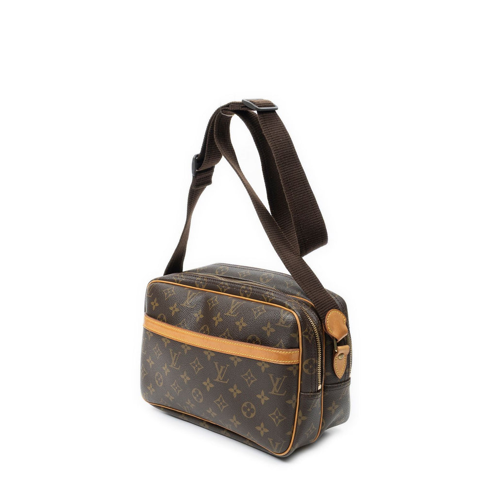 Louis Vuitton Reporter Brown Monogram Canvas Messenger — view 2