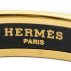 Hermes Enamel Bangle Red Black Seashell Motifa Bracelet — view 4