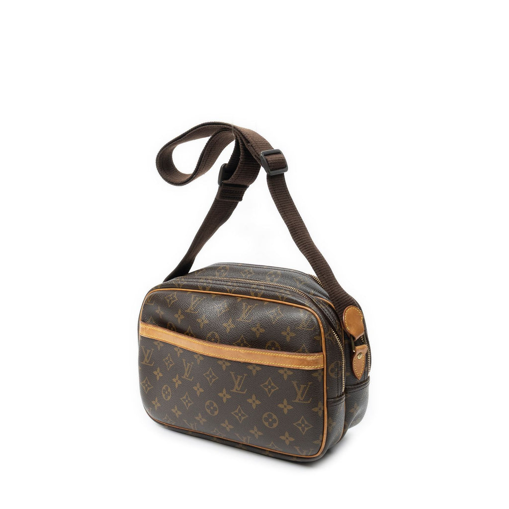 Louis Vuitton Reporter Brown Monogram Canvas Messenger — view 2