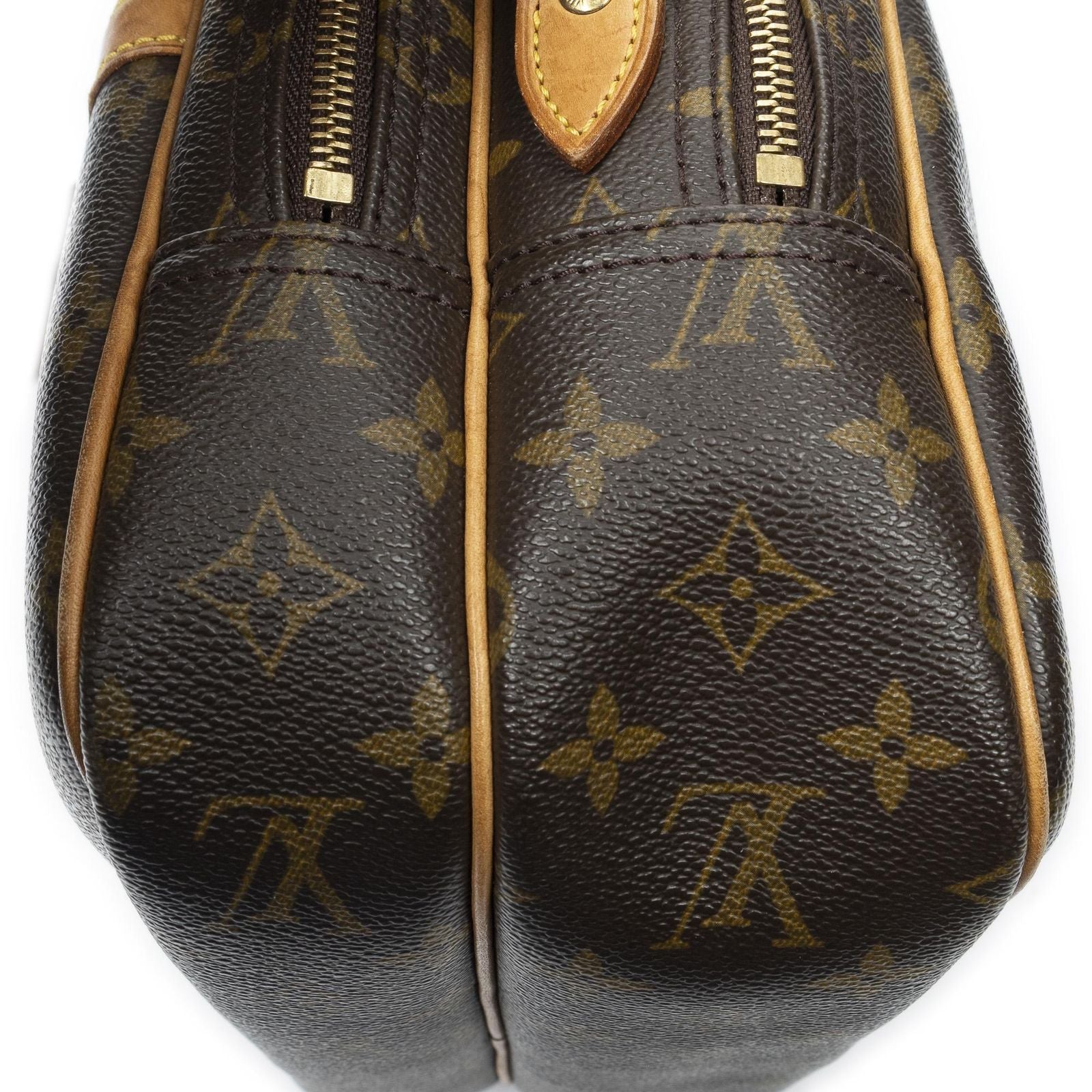 Louis Vuitton Reporter Brown Monogram Canvas Messenger — view 7