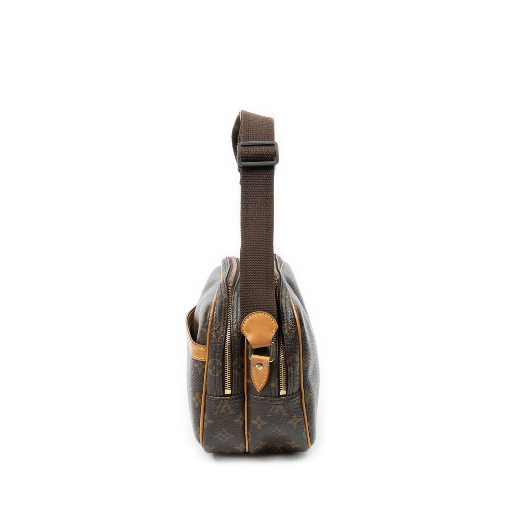 Louis Vuitton Reporter Brown Monogram Canvas Messenger — view 3