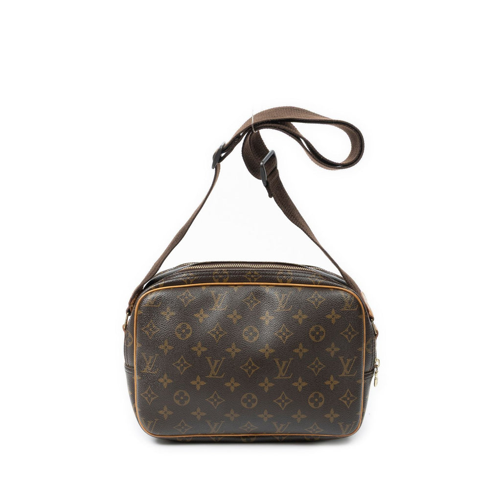 Louis Vuitton Reporter Brown Monogram Canvas Messenger — view 5