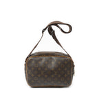 Louis Vuitton Reporter Brown Monogram Canvas Messenger — view 5