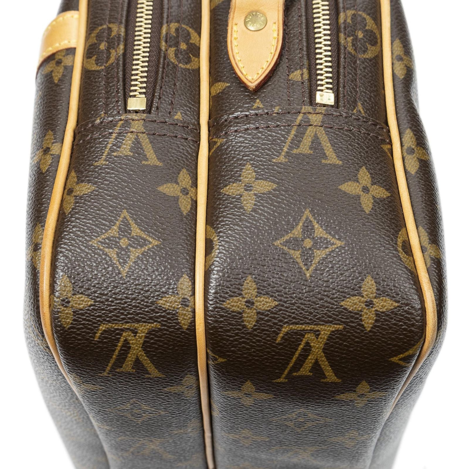 Louis Vuitton Reporter Brown Monogram Canvas Messenger — view 7