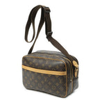 Louis Vuitton Reporter Brown Monogram Canvas Messenger — view 2