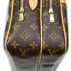 Louis Vuitton Reporter Brown Monogram Canvas Messenger — view 8