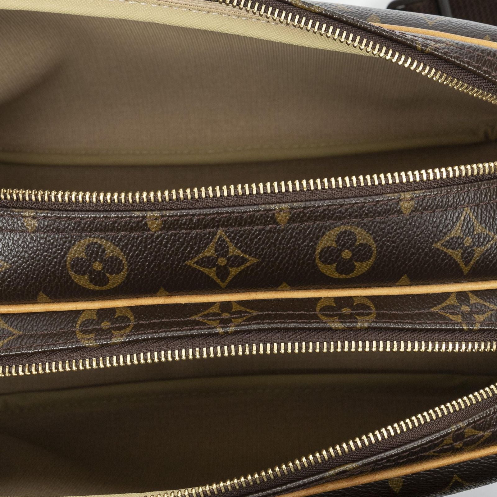 Louis Vuitton Reporter Brown Monogram Canvas Messenger — view 9