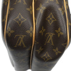 Louis Vuitton Reporter Brown Monogram Canvas Messenger — view 7