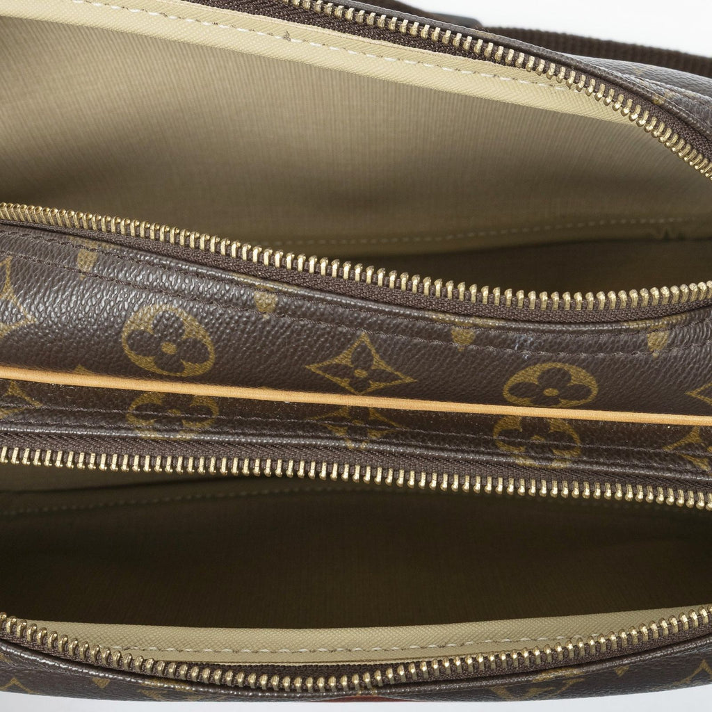 Louis Vuitton Reporter Brown Monogram Canvas Messenger — view 9