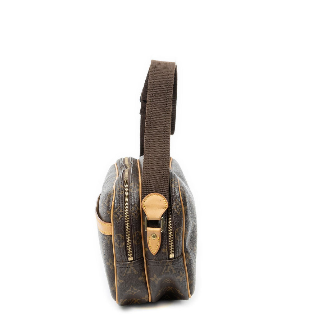 Louis Vuitton Reporter Brown Monogram Canvas Messenger — view 3