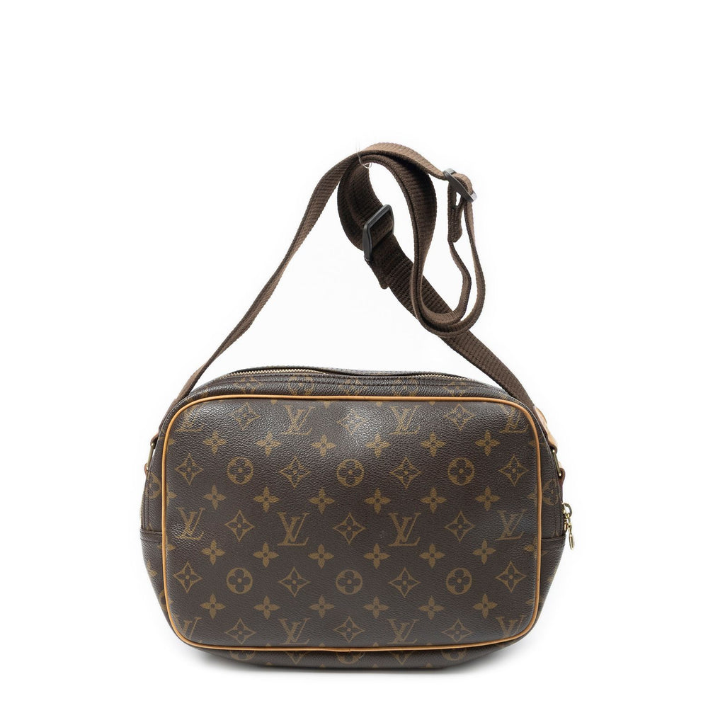 Louis Vuitton Reporter Brown Monogram Canvas Messenger — view 5
