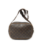 Louis Vuitton Reporter Brown Monogram Canvas Messenger — view 5