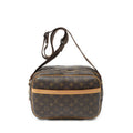Louis Vuitton Reporter Brown Monogram Canvas Messenger
