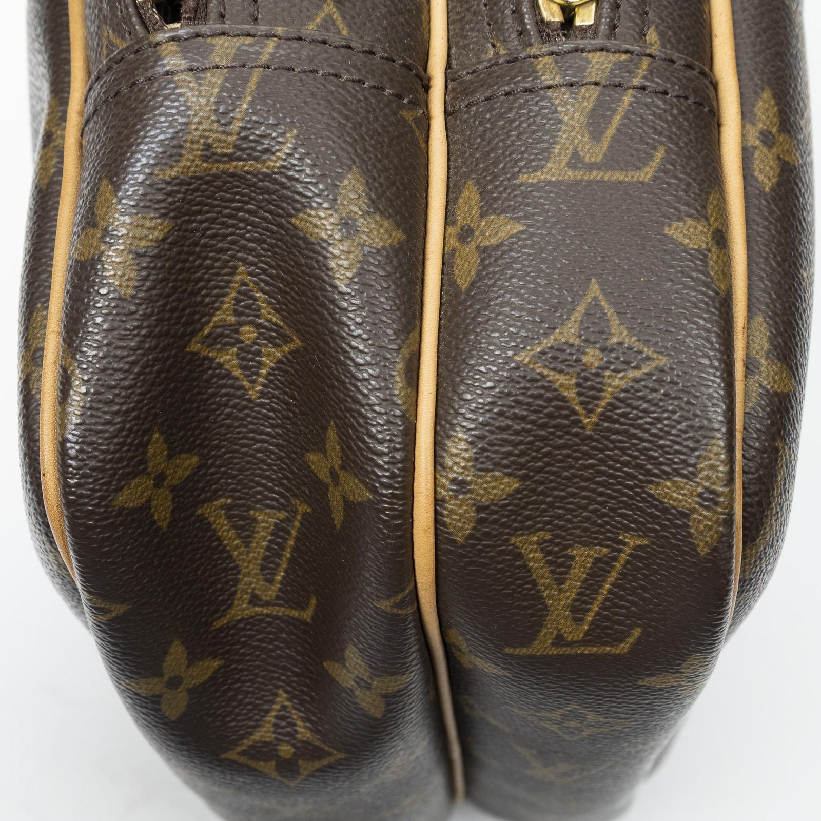 Louis Vuitton Reporter Brown Monogram Canvas Messenger — view 8