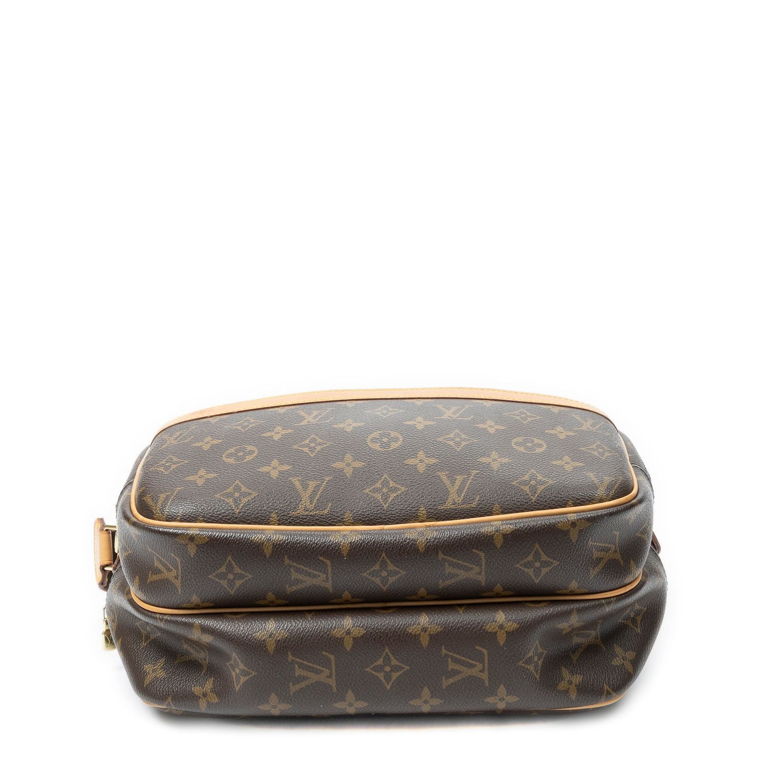 Louis Vuitton Reporter Brown Monogram Canvas Messenger — view 6