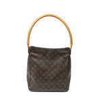 Louis Vuitton Looping Brown Monogram Canvas Messenger — view 5