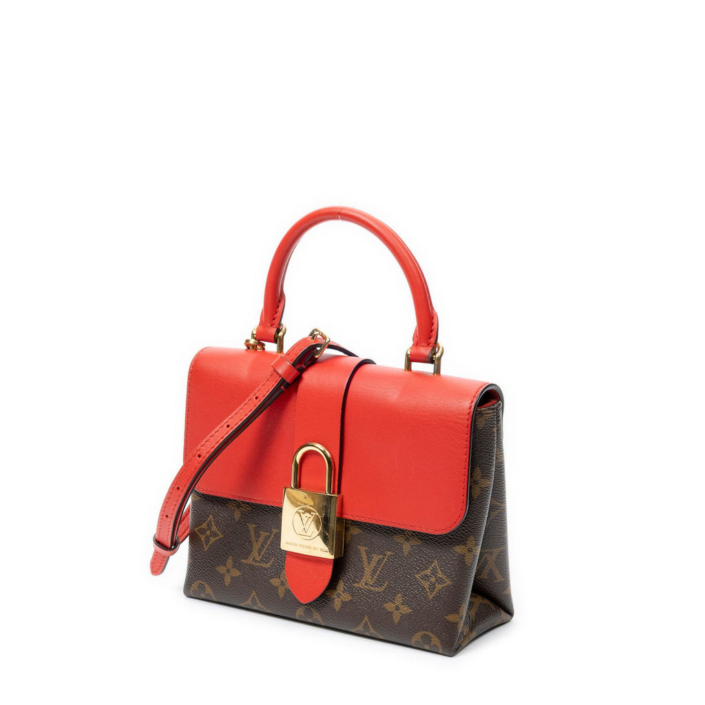 Louis Vuitton Locky Red Brown Monogram Canvas Messenger — view 2