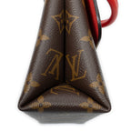 Louis Vuitton Locky Red Brown Monogram Canvas Messenger — view 8