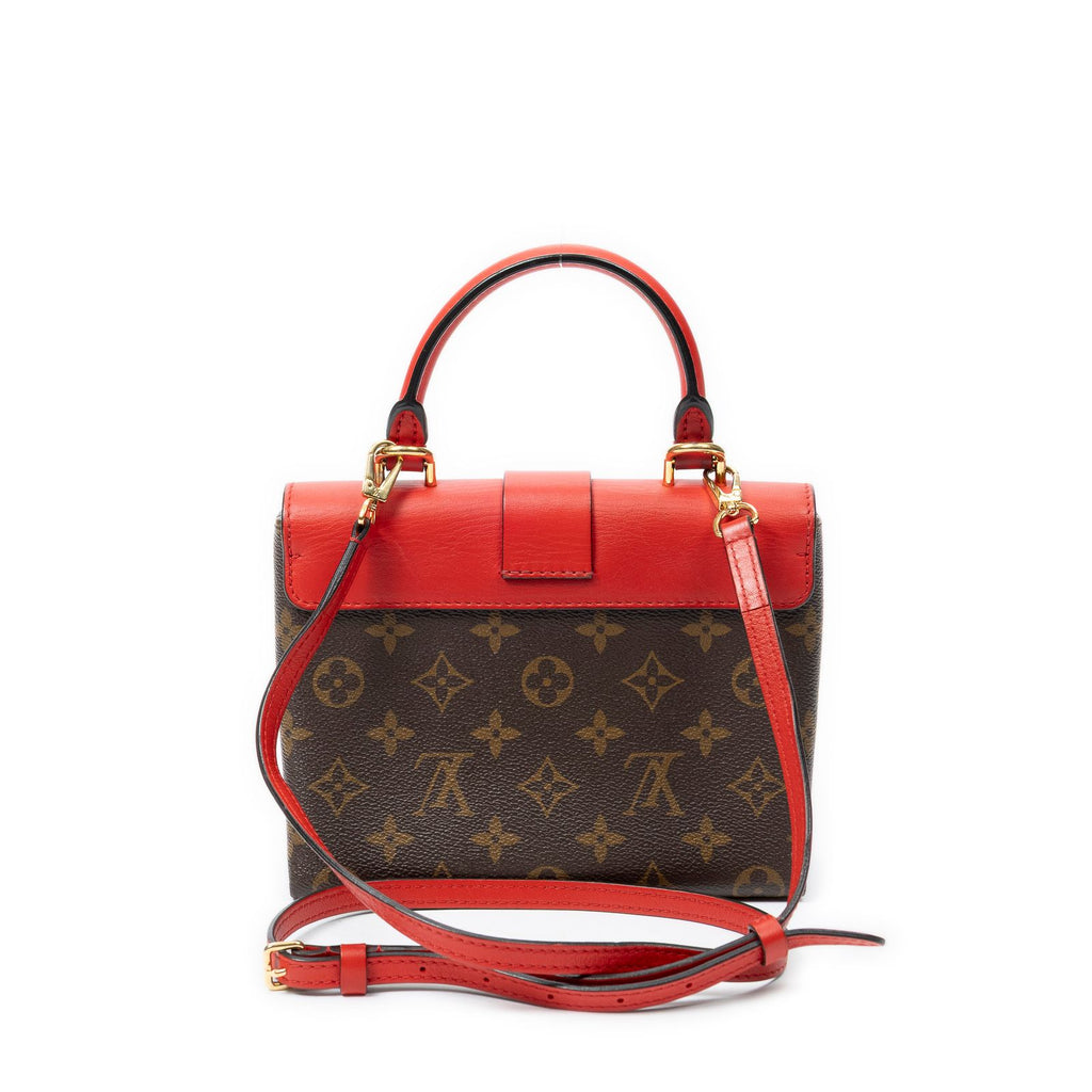 Louis Vuitton Locky Red Brown Monogram Canvas Messenger — view 5