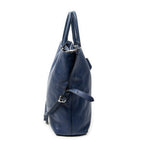 Prada 2-Way Tote Navy Vitello Daino — view 4