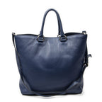 Prada 2-Way Tote Navy Vitello Daino — view 5
