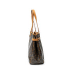 Louis Vuitton Batignolles Vertical Brown Monogram Canvas Messenger — view 4