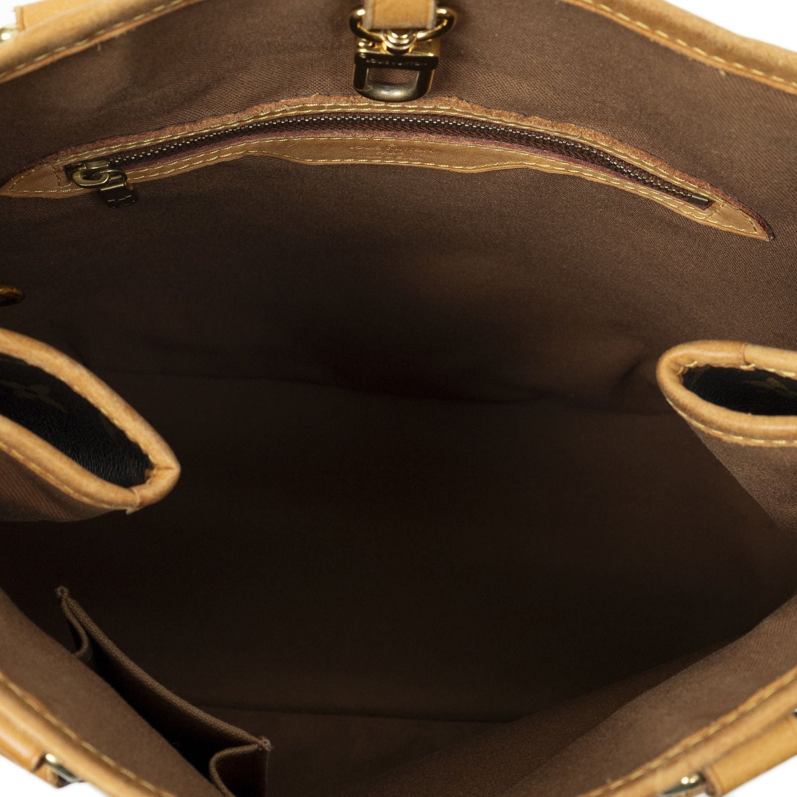 Louis Vuitton Batignolles Vertical Brown Monogram Canvas Messenger — view 9