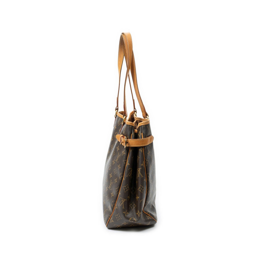 Louis Vuitton Batignolles Vertical Brown Monogram Canvas Messenger — view 3