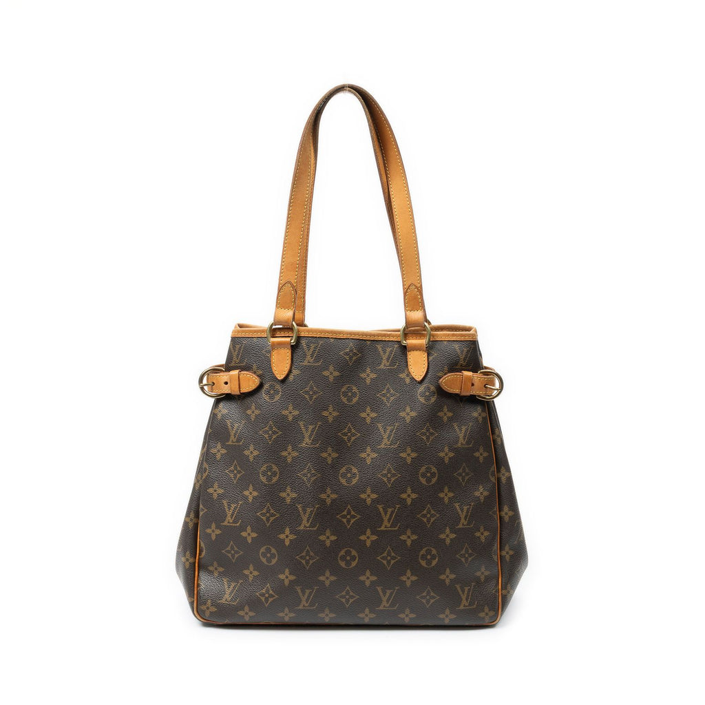 Louis Vuitton Batignolles Vertical Brown Monogram Canvas Messenger