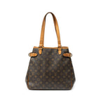 Louis Vuitton Batignolles Vertical Brown Monogram Canvas Messenger