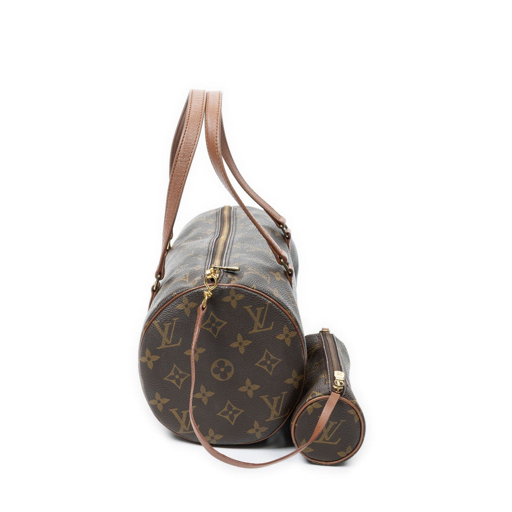 Louis Vuitton Papillon Brown Monogram Canvas Handbag — view 4